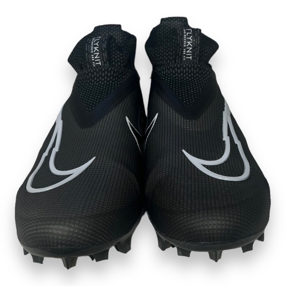 Nike Alpha Menace Elite 3 Flyknit Football Cleat Black White CT6648-010 Size 8 - Picture 9 of 10